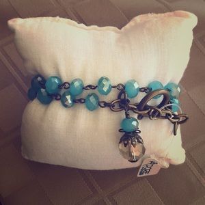 Lenny and Eva glass bracelet